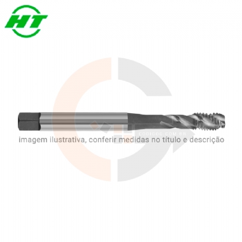 Macho máquina M 550/2 M 6 x 1 HSSE, HT Ferramentas, 1 peça Macho máquina M 550/2 M 6 x 1 HSSE, HT Ferramentas, 1 peça