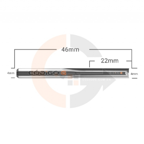Ampliar foto Fresa de Topo para MDF 2 Cortes Retos Paralelos 4mmx22mm Metal Duro Ampliar foto Fresa de Topo para MDF 2 Cortes Retos Paralelos 4mmx22mm Metal Duro