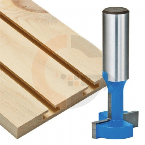 Ampliar foto Fresa T para Painel Canaletado MDF 26.95mm Haste 1 2 Ampliar foto Fresa T para Painel Canaletado MDF 26.95mm Haste 1 2