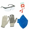 Ampliar foto Kit 2 de EPIs   Oculos   Luvas  Protetores Auricular e Mascaras Respiratoria