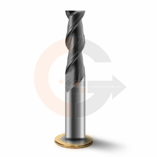 Fresa OSG Hy PRO Metal Duro Topo Reto 2 Cortes 14mm x 30mm Fresa OSG Hy PRO Metal Duro Topo Reto 2 Cortes 14mm x 30mm