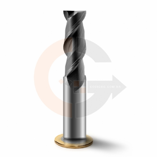 Fresa OSG Hy PRO Metal Duro Topo Reto 2 Cortes 16mm x 32mm Fresa OSG Hy PRO Metal Duro Topo Reto 2 Cortes 16mm x 32mm
