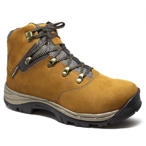 Bota de Seguranca Adventure Nobuck com Bico de PVC   Cor Pacoca N graus  40 Estival