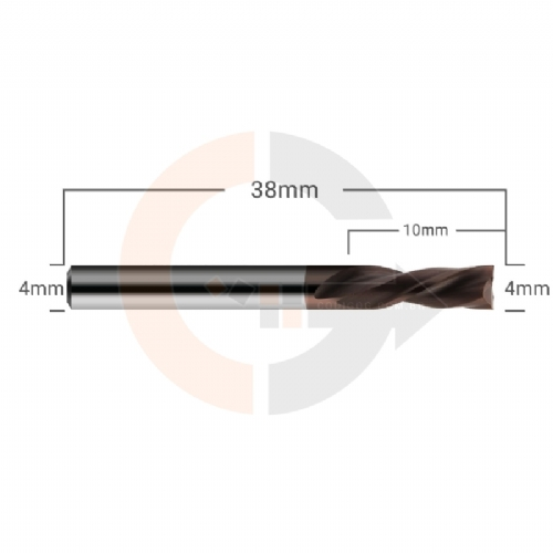 Ampliar foto Fresa Down Cut para chapas de Aco Inox e Galvanizados 2 cortes 4.0mm Ampliar foto Fresa Down Cut para chapas de Aco Inox e Galvanizados 2 cortes 4.0mm