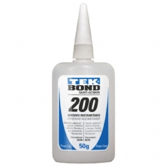 Adesivo Instantâneo 200 50g Bico Anti entupimento - Tekbond