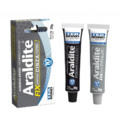 Adesivo Araldite Fix Cinza 20g Tekbond Adesivo Araldite Fix Cinza 20g Tekbond