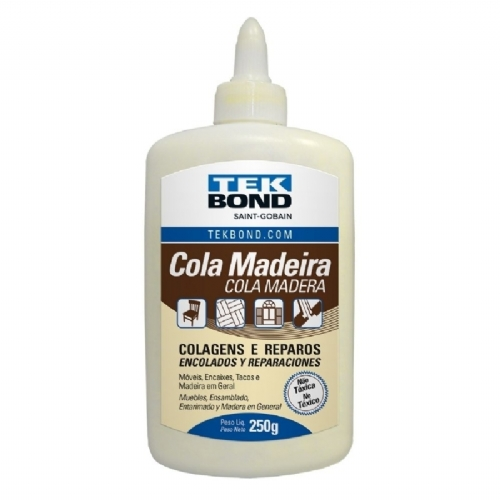 Adesivo Cola Madeira 250g Tekbond Adesivo Cola Madeira 250g Tekbond