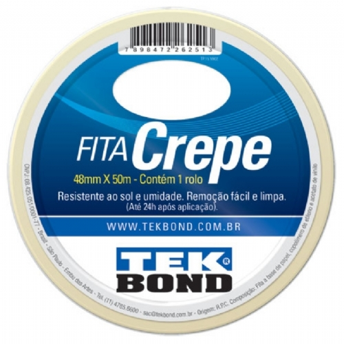 Fita Crepe 48mm x 50m   Tekbond