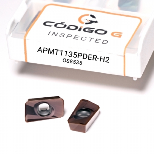 Inserto APMT1135 Pastilha de Metal Duro Grade 5835 10 pecas Inserto APMT1135 Pastilha de Metal Duro Grade 5835 10 pecas