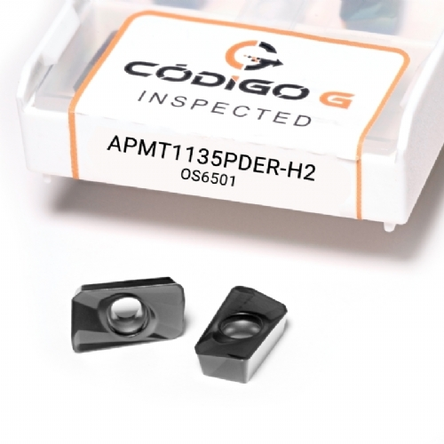 Inserto APMT1135 Pastilha de Metal Duro Grade 6501 10 pecas Inserto APMT1135 Pastilha de Metal Duro Grade 6501 10 pecas
