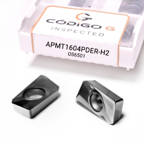 Inserto APMT1604 Pastilha de Metal Duro Grade 6501 10 pecas Inserto APMT1604 Pastilha de Metal Duro Grade 6501 10 pecas