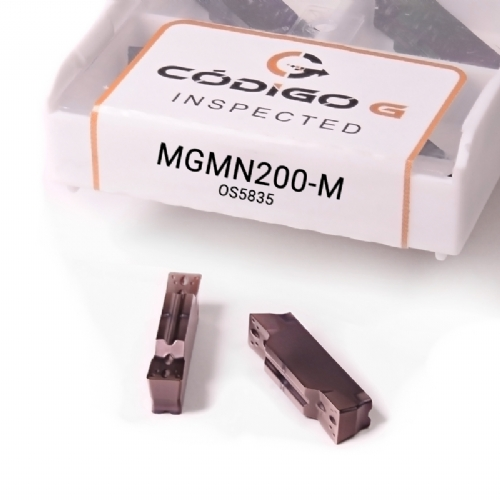 Inserto MGMN200 Pastilha de Metal Duro para Aco 10 pecas Inserto MGMN200 Pastilha de Metal Duro para Aco 10 pecas