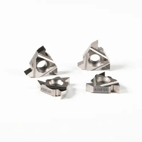 Ampliar foto Inserto de Rosca 16ERA G55 P0.5 3.0mm TPI 48 8 Pastilha de Metal Duro para Aluminio Ampliar foto Inserto de Rosca 16ERA G55 P0.5 3.0mm TPI 48 8 Pastilha de Metal Duro para Aluminio