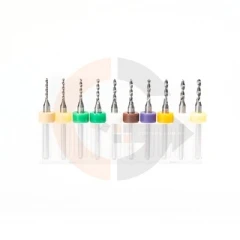 Jogo de Brocas em Metal Duro de 1.1mm a 2.0mm