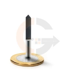 Fresa de Gravação Flat 90º x 0.2mm haste 6mm Metal Duro