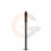 Ampliar foto Fresa de Metal Duro para Chanfro em Aco 4.0mm x 60 graus  cobertura CrAITiN HRC55