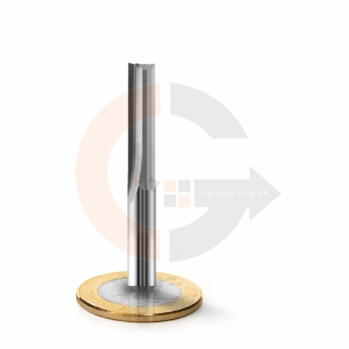 Fresa de Topo para MDF 2 Cortes Retos Paralelos 6mmx17mm Metal Duro Fresa de Topo para MDF 2 Cortes Retos Paralelos 6mmx17mm Metal Duro