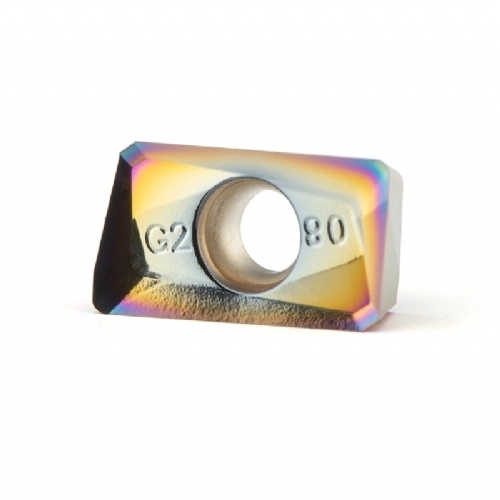 Ampliar foto Inserto APKT1604 PDFR G2 Pastilha de Metal Duro para Aluminio   10 pecas