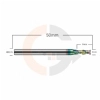 Ampliar foto Fresa para Aluminio 2 Cortes 3.0mm x 9.0mm Metal Duro com Cobertura DLC