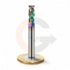 Ampliar foto Fresa para Aluminio 2 Cortes 6.0mm x 18mm Metal Duro com Cobertura DLC