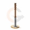 Ampliar foto Fresa de Haste Aliviada 4 cortes 6.0 x 20mm Matal Duro HRC55