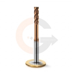 Fresa de Haste Aliviada 4 cortes 6.0 x 20mm Matal Duro HRC55