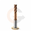 Ampliar foto Fresa de Haste Aliviada Toroidal 4 cortes 10mm R1 Metal Duro HRC55