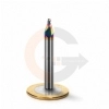 Ampliar foto Fresa Conica Esferica 20 graus  x 2.0mm Metal Duro HRC70 Cobertura DLC