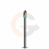 Ampliar foto Fresa para Chanfro em Aluminio 3.0mm x 90 graus  Metal Duro HRC70 Cobertura DLC