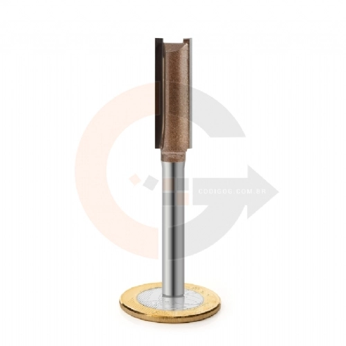Fresa Reta Paralela 10mm x 30mm para Tupia Fresa Reta Paralela 10mm x 30mm para Tupia