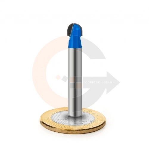 Fresa Esferica para Madeira e MDF 1 4 6.35mm Fresa Esferica para Madeira e MDF 1 4 6.35mm
