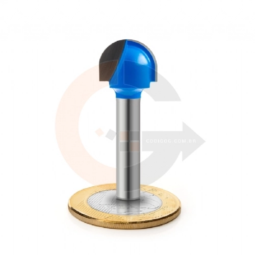 Fresa Esferica para Madeira e MDF 5 8 15.87mm Fresa Esferica para Madeira e MDF 5 8 15.87mm