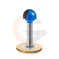 Fresa Esférica para Madeira e MDF 5/8 (15.87mm) - Haste 1/4 
