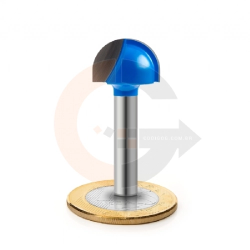 Fresa Esferica para Madeira e MDF 3 4 19.05mm Fresa Esferica para Madeira e MDF 3 4 19.05mm