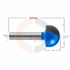 Ampliar foto Fresa Esferica para Madeira e MDF 3 4 19.05mm