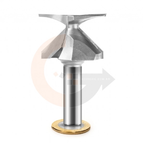 Fresa para Dobra de MDF 1 2 R50mm 59.4mm Fresa para Dobra de MDF 1 2 R50mm 59.4mm