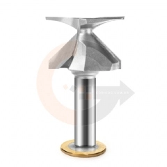 Fresa para Dobra de MDF 1/2 R50mm - 59.4mm