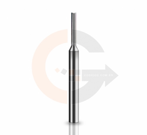 Fresa TCT 2 cortes retos 3mmx20mm   Haste 1 4