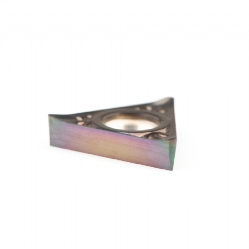 Ampliar foto Inserto TCGT110204 AK Pastilha de Metal Duro com Cobertura DLC para Aluminio   1 peca