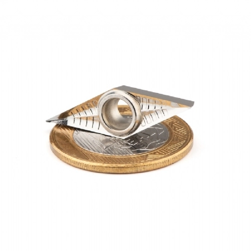 Ampliar foto Inserto VCGT160402 LH Pastilha de Metal Duro para Aluminio   1 peca