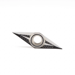 Inserto VCGT160402 LH Pastilha de Metal Duro para Alumínio - 1 peça