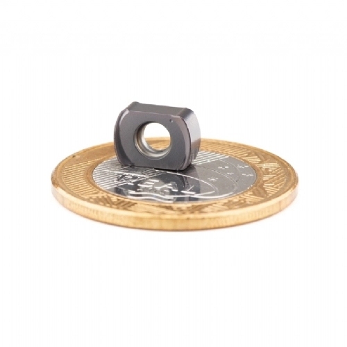 Ampliar foto Inserto BLMP060308R M Altin Pastilha de Metal Duro para Aco  Grade 5305   1 peca