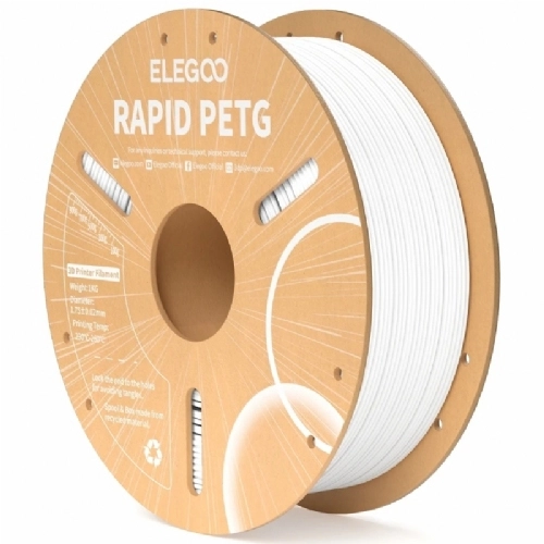 Filamento Rapid PETG Branco   Elegoo   1.75mm 1kg 