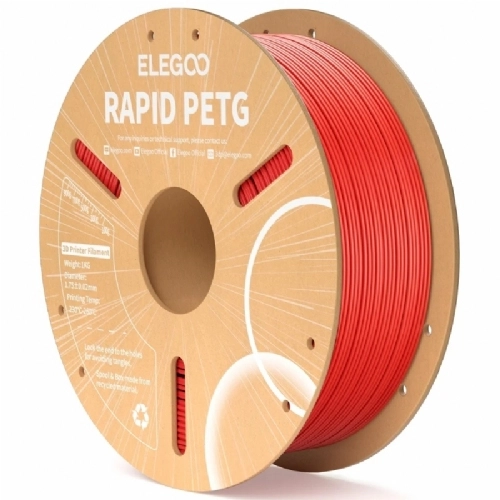 Filamento Rapid PETG Vermelho   Elegoo   1.75mm 1kg 