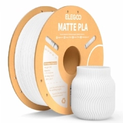 Filamento PLA Matte Fosco Branco - Elegoo - 1.75mm 1kg 