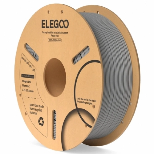 Filamento PLA Cinza   Elegoo   1.75mm 1kg 