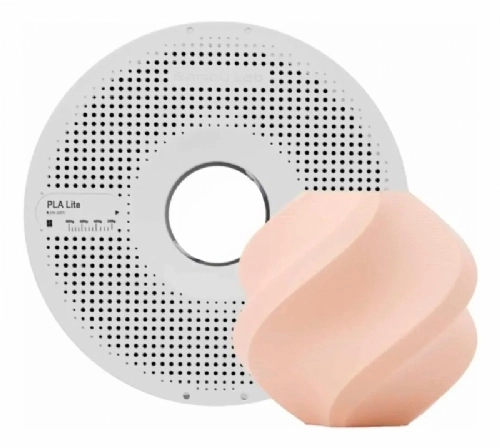 Filamento Bambu Lab PLA Lite Bege Fosco   1.75mm 1kg 