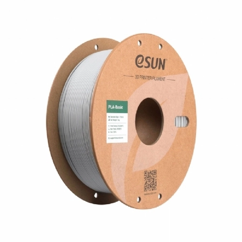Filamento Esun PLA Basic Concrete Grey   Cinza Concreto   1.75mm 1kg 