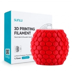 Filamento Sunlu PETG Vermelho - Red - 1.75mm 1kg 