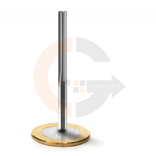 Fresa de Topo para MDF 2 Cortes Retos Paralelos 4.0 x 30mm Metal Duro Fresa de Topo para MDF 2 Cortes Retos Paralelos 4.0 x 30mm Metal Duro